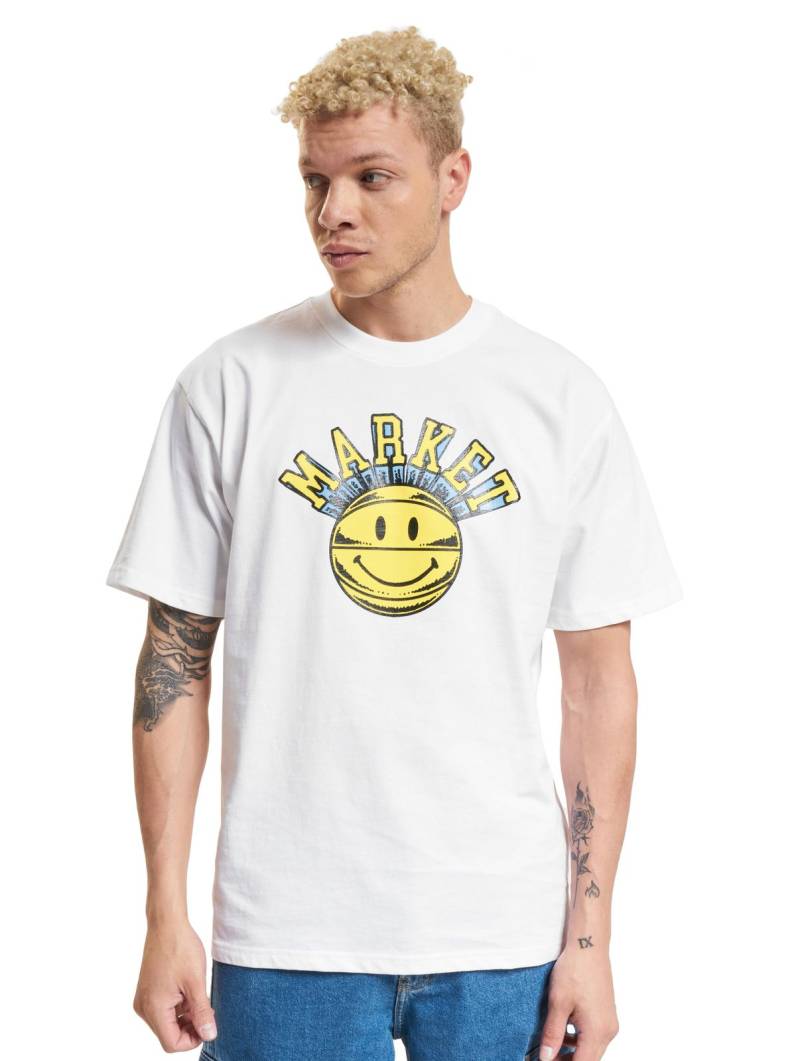 Market Market Smiley Hoops T-Shirts weiß von Market