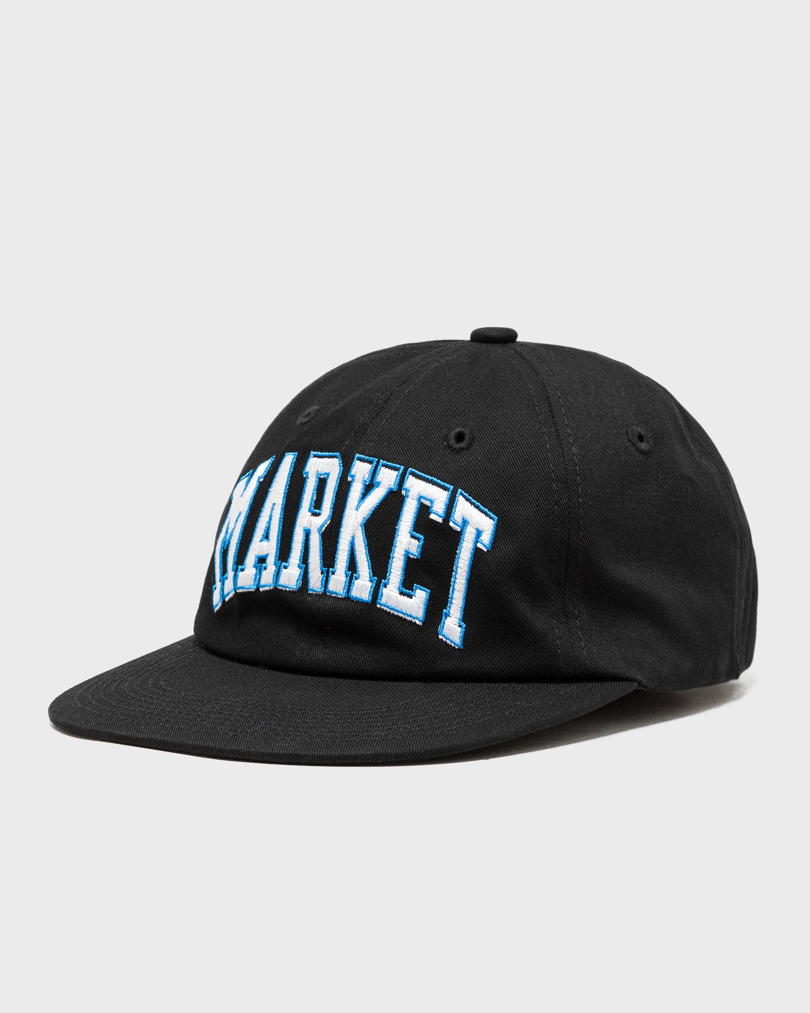 Market Offset Arc 6 Panel Hat men Caps black in Größe:ONE SIZE von Market