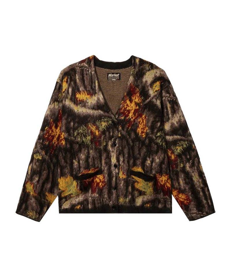 Market Sweatjacke Market Fauxtree Jacke Freizeitjacken Herren Baumwolle von Market