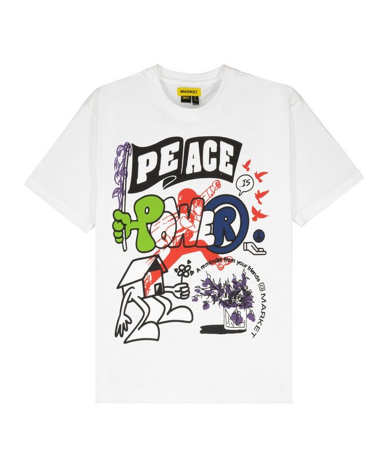 Market T-Shirt Peace And Power T-Shirt default von Market