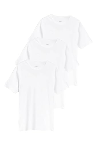 Marks & Spencer 3Er-Pack T-Shirt-Unterhemden Aus Baumwolle Herren Weiss M Marks & Spencer 3Er-Pack T-Shirt-Unterhemden Aus Baumwolle Herren Weiss M von Marks & Spencer
