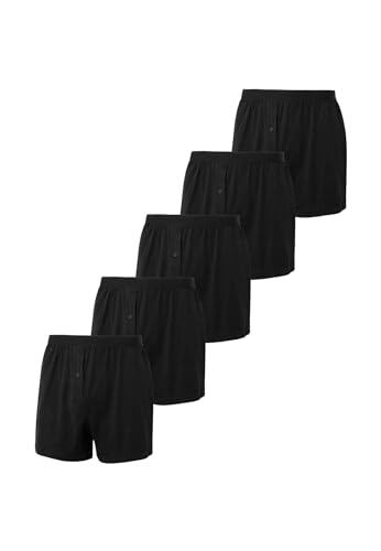 Marks & Spencer 5Er-Pack Cool & Fresh™-Boxershorts Aus Reinem Baumwoll-Jersey Herren Schwarz M von Marks & Spencer