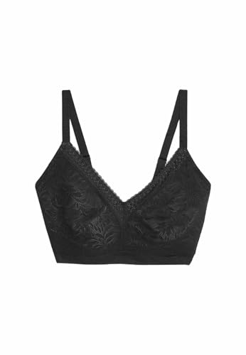 Marks & Spencer Bügelloser Minimizer-BH Mit Spitze Und Flexifit™ (C–H) Damen Schwarz 75 von Marks & Spencer