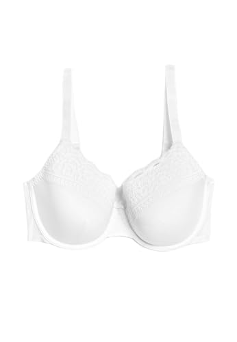 Marks & Spencer Damen T338714f-z0 Gepolsterter BH, Weiß, 85AA von Marks & Spencer