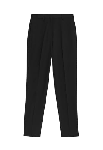 Marks & Spencer Knöchellange Hose Mit Stretch Und Schmaler Passform Damen Schwarz UK 6 (EU 34) von Marks & Spencer