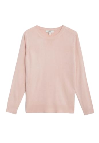 Marks & Spencer Superweicher Pullover Mit Rundhalsausschnitt Damen Muschelrosa UK 14 (EU 42) von Marks & Spencer