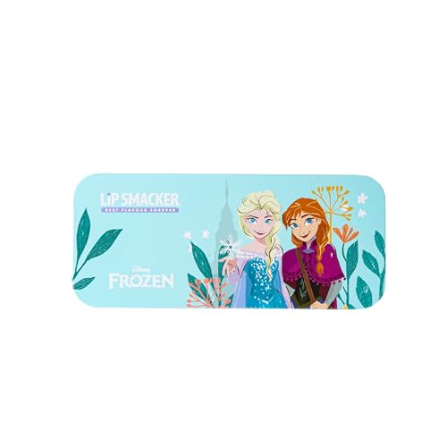 Lip Smacker Frozen Lip & Face Color Tin, Set de Maquillaje Frozen para Niñas con Brillo de Labios y Sombras de Ojos Luminosas y Coloridas, Accesorios de Belleza Incluidos von Lip Smacker