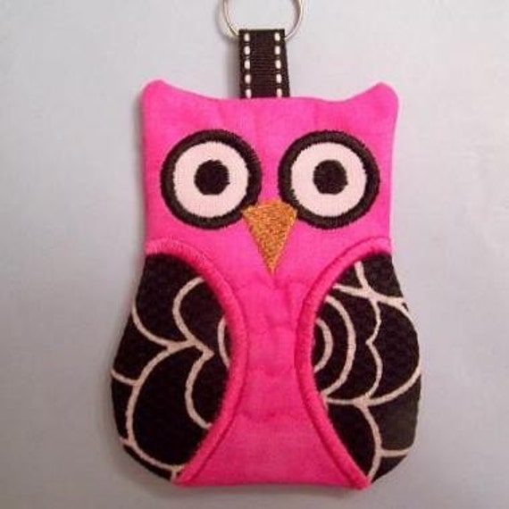 Schlüsselanhänger Eule, Kreditkarte, Geschenkkarte, Lizenz Oder -Schlüsselhalter, Ornament - Brauch Mit Ihrer Farbwahl Machen von MarlaKayKreations