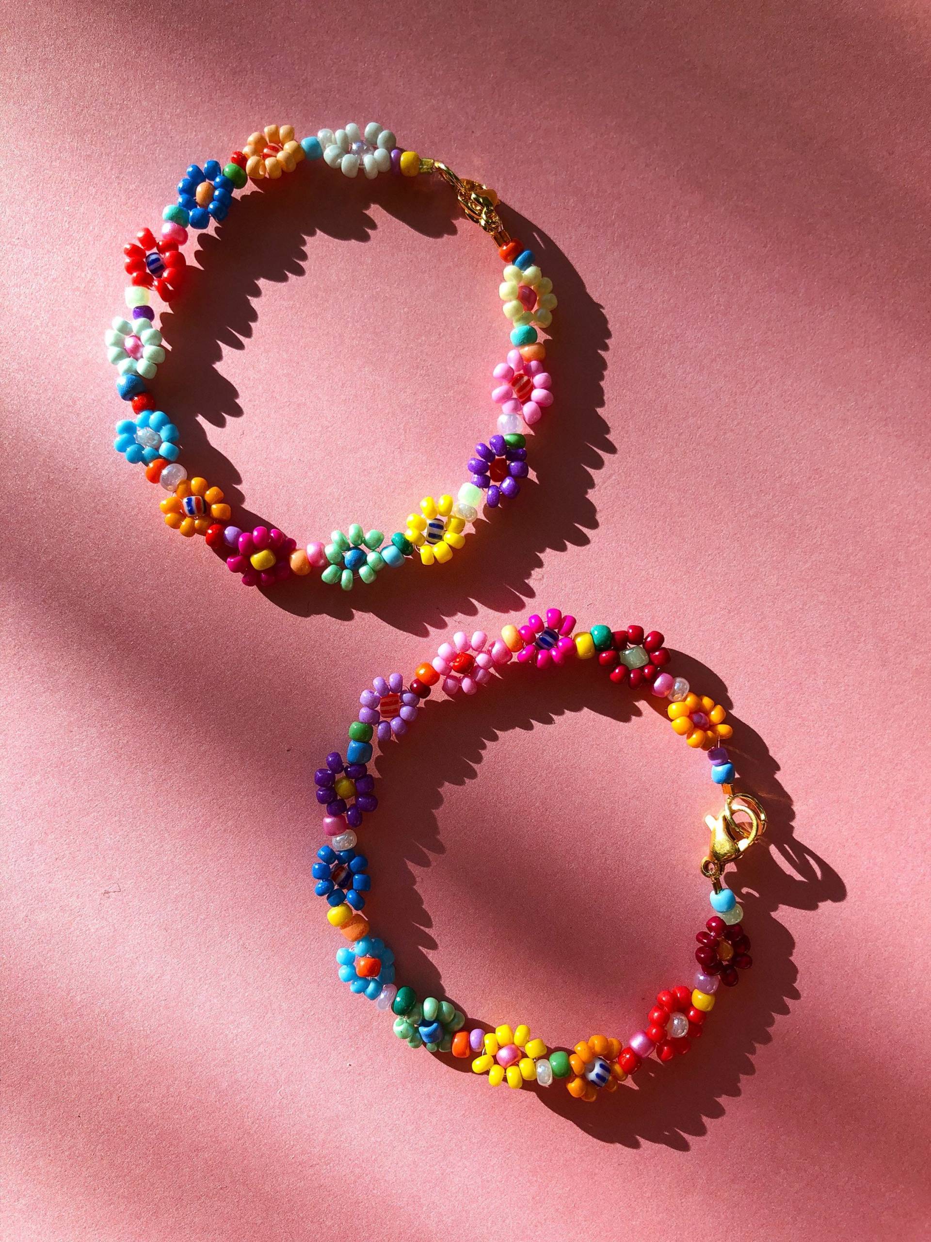 Ibiza - Personalisiertes Blümchen Armband von Marleonora