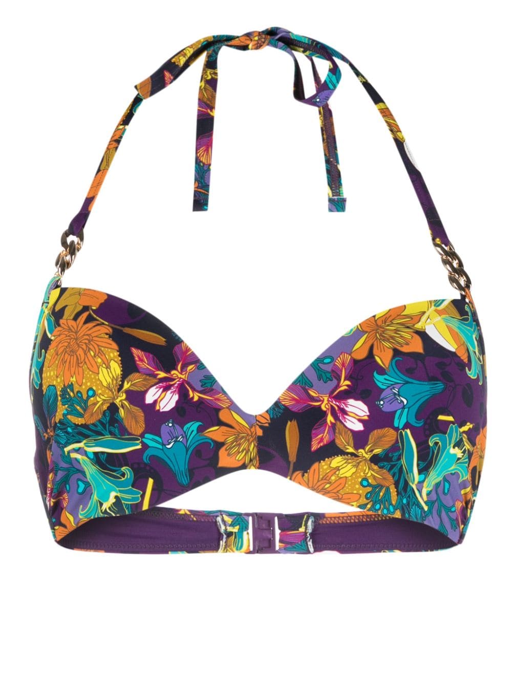 Marlies Dekkers Bikinioberteil mit Blumen-Print - Violett von Marlies Dekkers