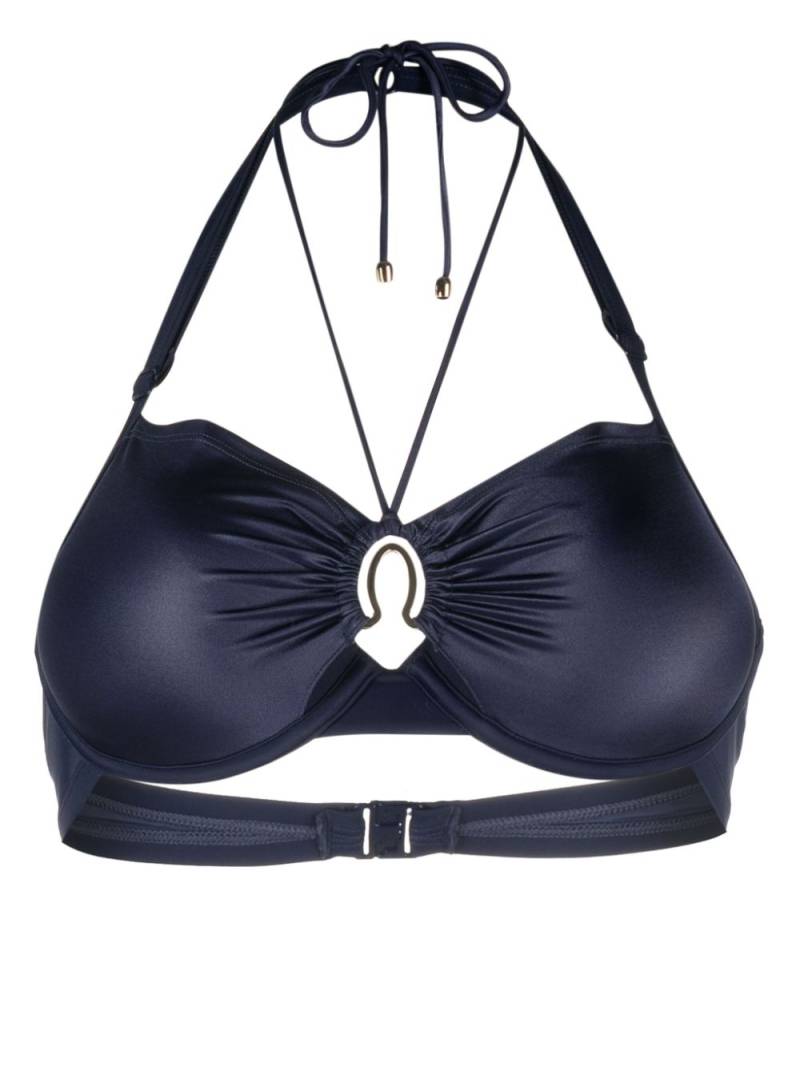 Marlies Dekkers Jet Set Balconette-Bikinioberteil - Blau von Marlies Dekkers