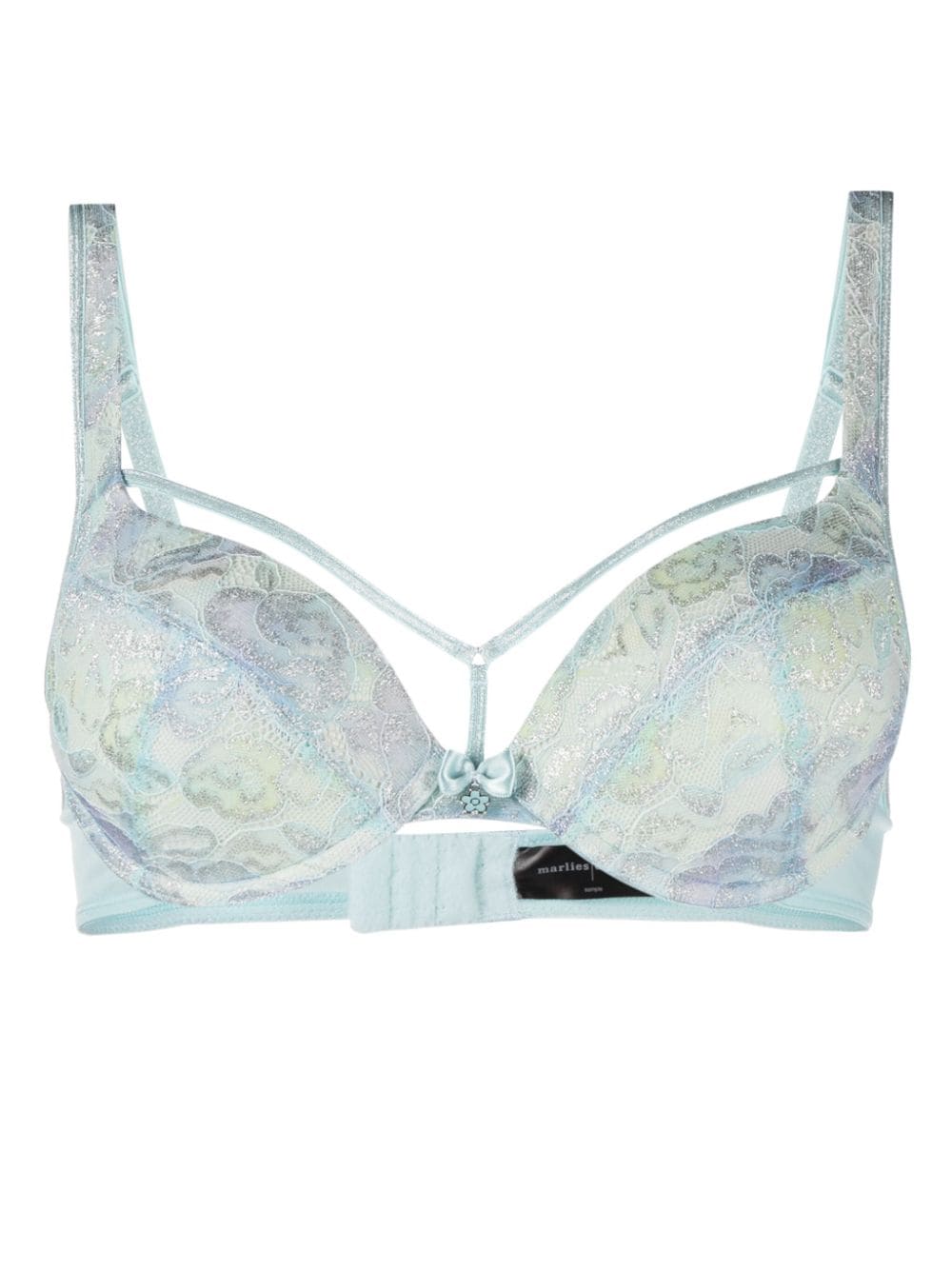 Marlies Dekkers Mariposa Push-up-BH mit Spitze - Blau von Marlies Dekkers