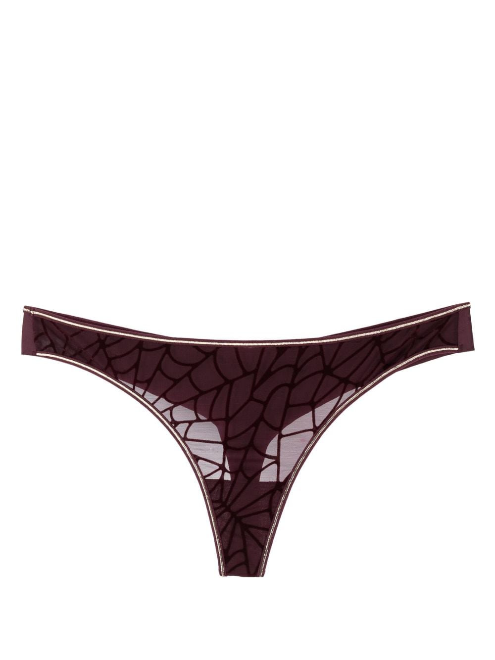 Marlies Dekkers The Adventuress Tanga - Violett von Marlies Dekkers