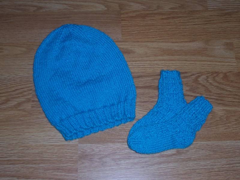 Mütze Mit Söckchen von MarliesSockenundmehr