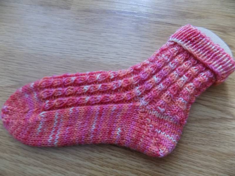 Umschlagsocken in Gr. 24/25 von MarliesSockenundmehr