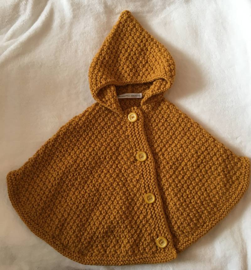 Baby Cape, Poncho Baby Cape, Poncho von MarmaillesCreations