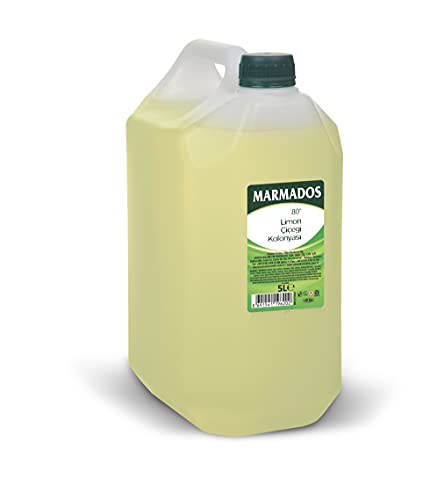 Marmara Marmados Lemon Cologne (5000ml) Eau de Cologne | After Shave | Rasierwasser | Zitronenduft | Kölnischwasser Vorratspack Friseur von Marmados