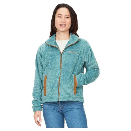 MARMOT Damen Homestead Fleecejacke, Blue Agave, Medium von Marmot