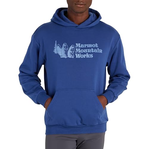 MARMOT Herren Mmw Hoody Kapuzenpullover, Blau-Twilight Blue, XX-Large von Marmot