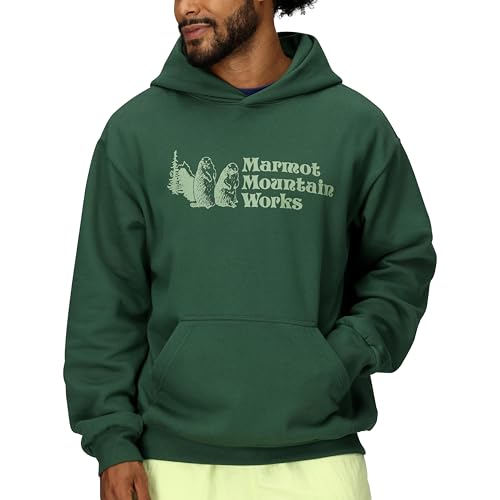 MARMOT Herren Mmw Hoody Kapuzenpullover, Wacholdergrün, XX-Large von Marmot