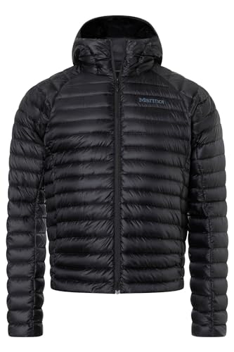 Marmot Herren Hype Down Hoodie Jacke, black, S von Marmot