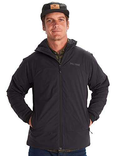 Marmot Herren Novus LT Hybrid Hoody Jacke, schwarz, M von Marmot