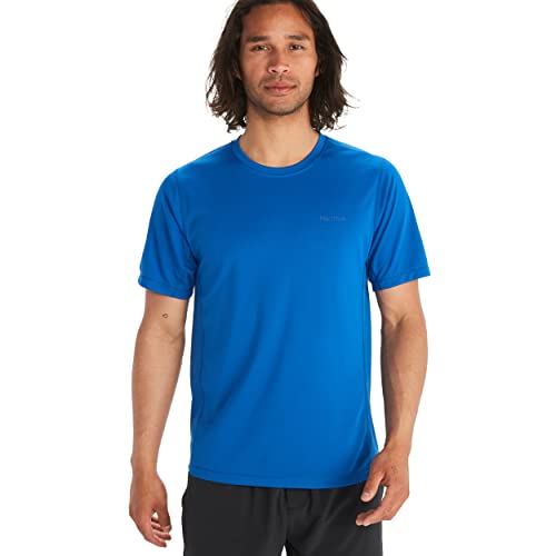 Marmot Herren Windridge Short Sleeve, atmungsaktives Funktionsshirt, Kurzarm Sportshirt, schnell trocknendes Fitness-Shirt von Marmot