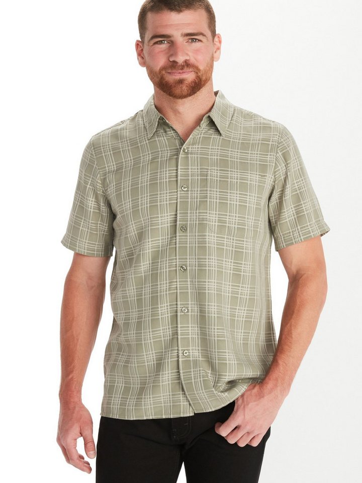 Marmot Outdoorhemd Reise-/Wanderhemd Eldridge Classic Kurzarm vetivergrau Herren von Marmot