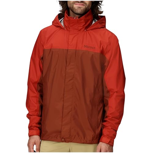 MARMOT PreCip Eco Jacket, L, Pecan/Sumac von Marmot