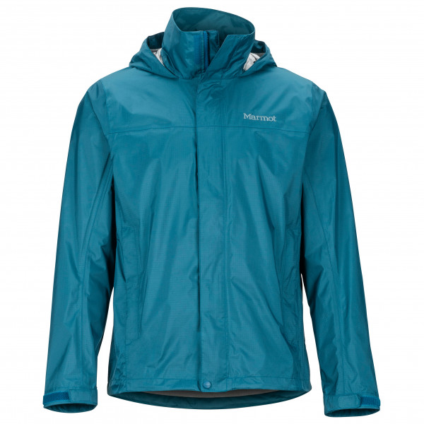 Marmot - Precip Eco Jacket - Regenjacke Gr L - Regular;M - Regular;S - Regular;XL - Regular;XXL - Regular blau;grau/schwarz;oliv von Marmot