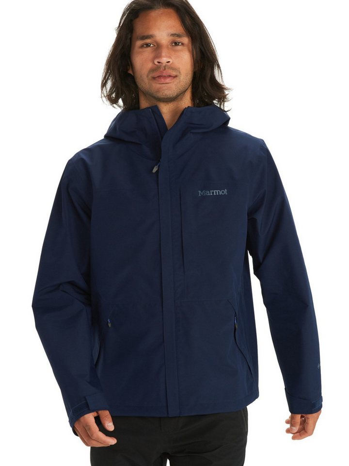 Marmot Regenjacke Minimalist GORE-TEX (wasserdicht, PFC-frei) navyblau Herren von Marmot