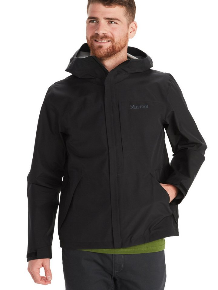 Marmot Regenjacke Minimalist GORE-TEX (wasserdicht, PFC-frei) schwarz Herren von Marmot