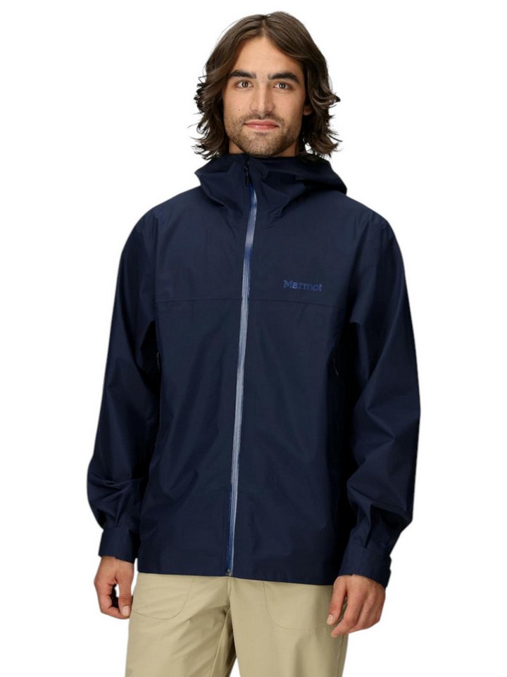 Marmot Regenjacke Minimalist Pertex (wasserdicht, winddicht) navyblau Herren von Marmot