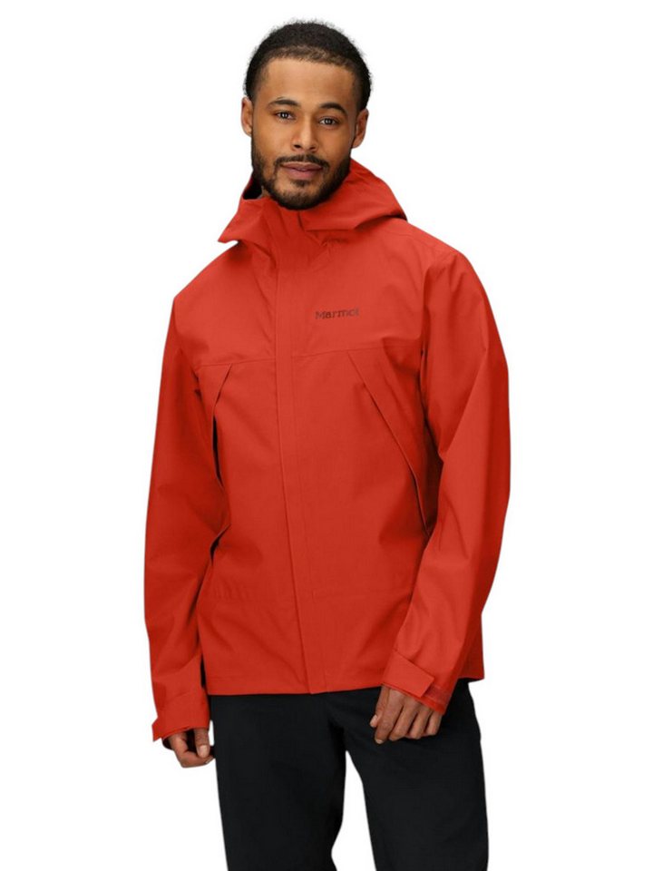 Marmot Regenjacke PreCip Eco Pro (wasserdicht, PFC-frei) 2025 rot Herren von Marmot