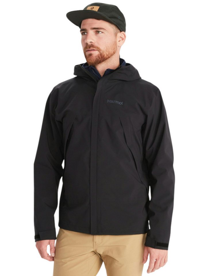 Marmot Regenjacke PreCip Eco Pro (wasserdicht, PFC-frei) 2025 schwarz Herren von Marmot