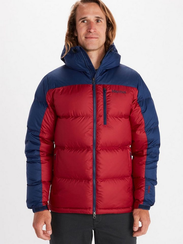 Marmot Winterjacke Guides Down Hoody rot/navy Herren von Marmot