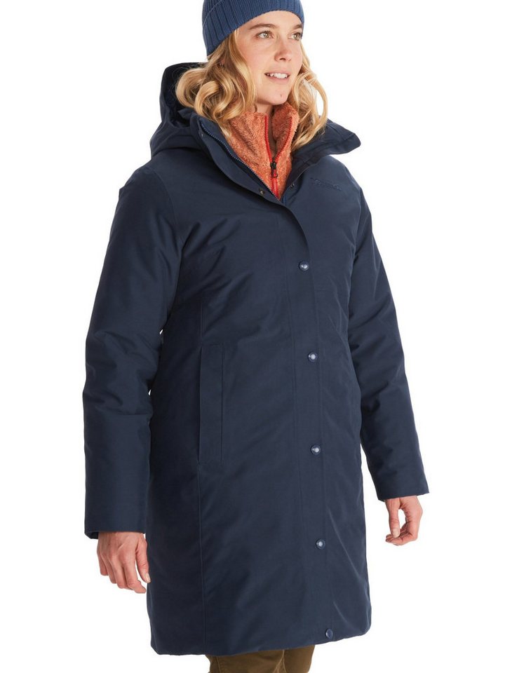 Marmot Wintermantel Chelsea Coat (leicht, atmungsaktiv, wasserdicht) navyblau Damen von Marmot