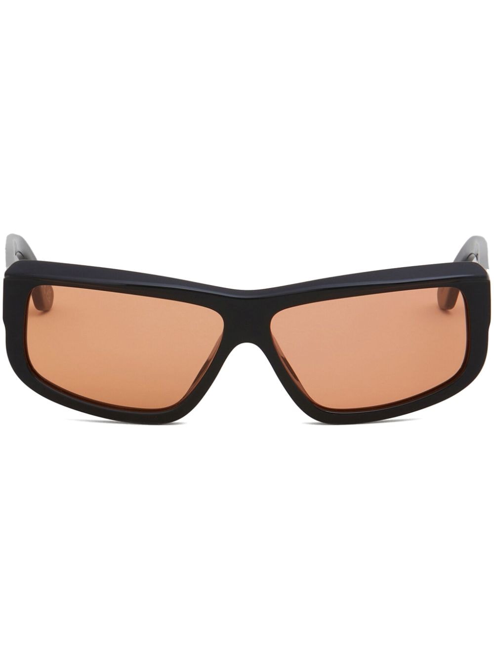 Marni Eyewear Eckige Annapuma Circuit Sonnenbrille - Schwarz von Marni Eyewear