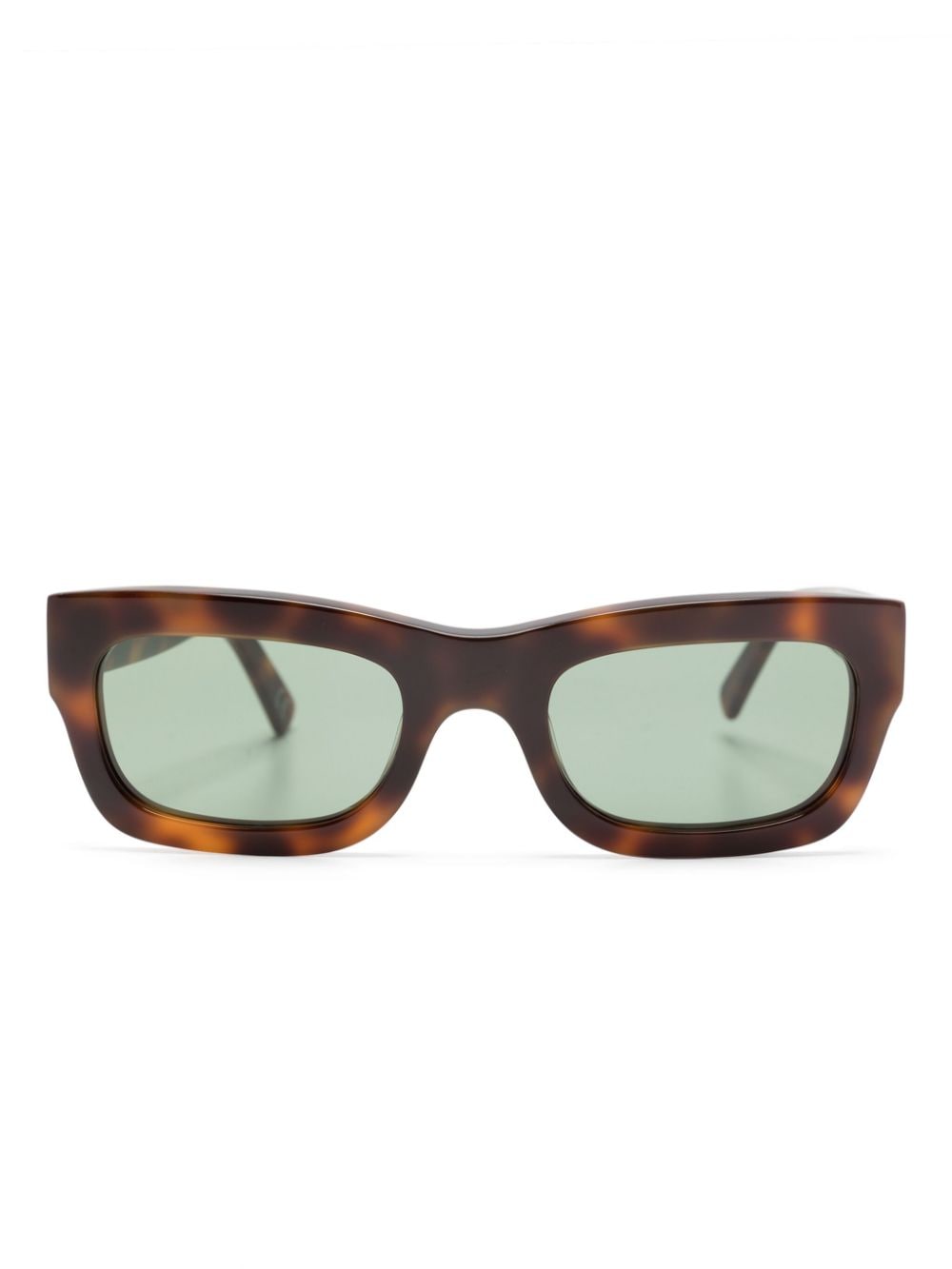 Marni Eyewear Kawasan Falls Sonnenbrille mit eckigem Gestell - Braun von Marni Eyewear