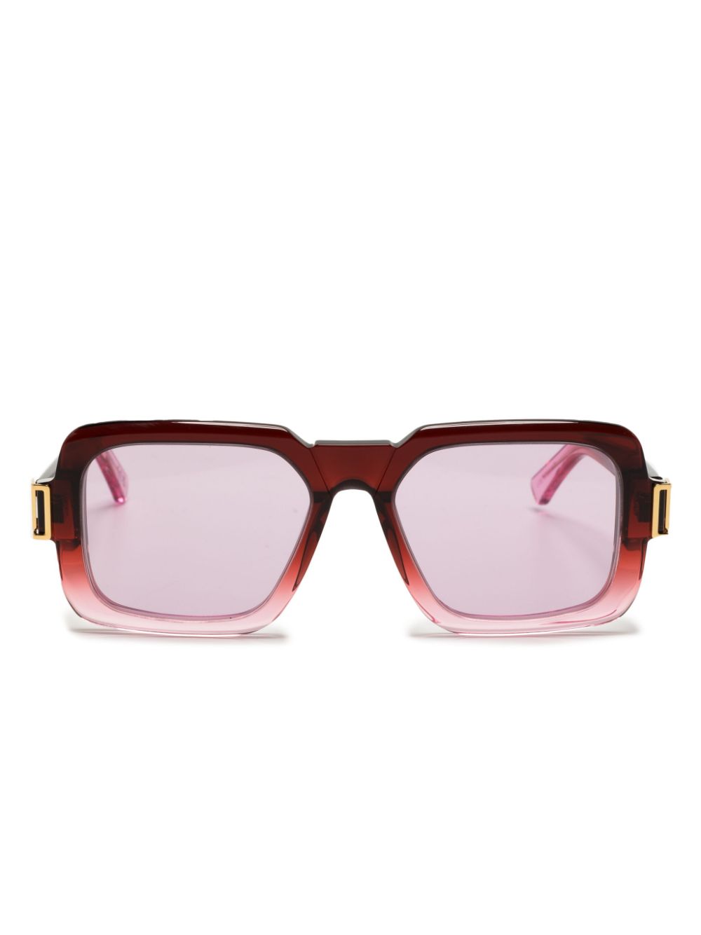 Marni Eyewear Zamalek Sonnenbrille mit eckigem Gestell - Violett von Marni Eyewear