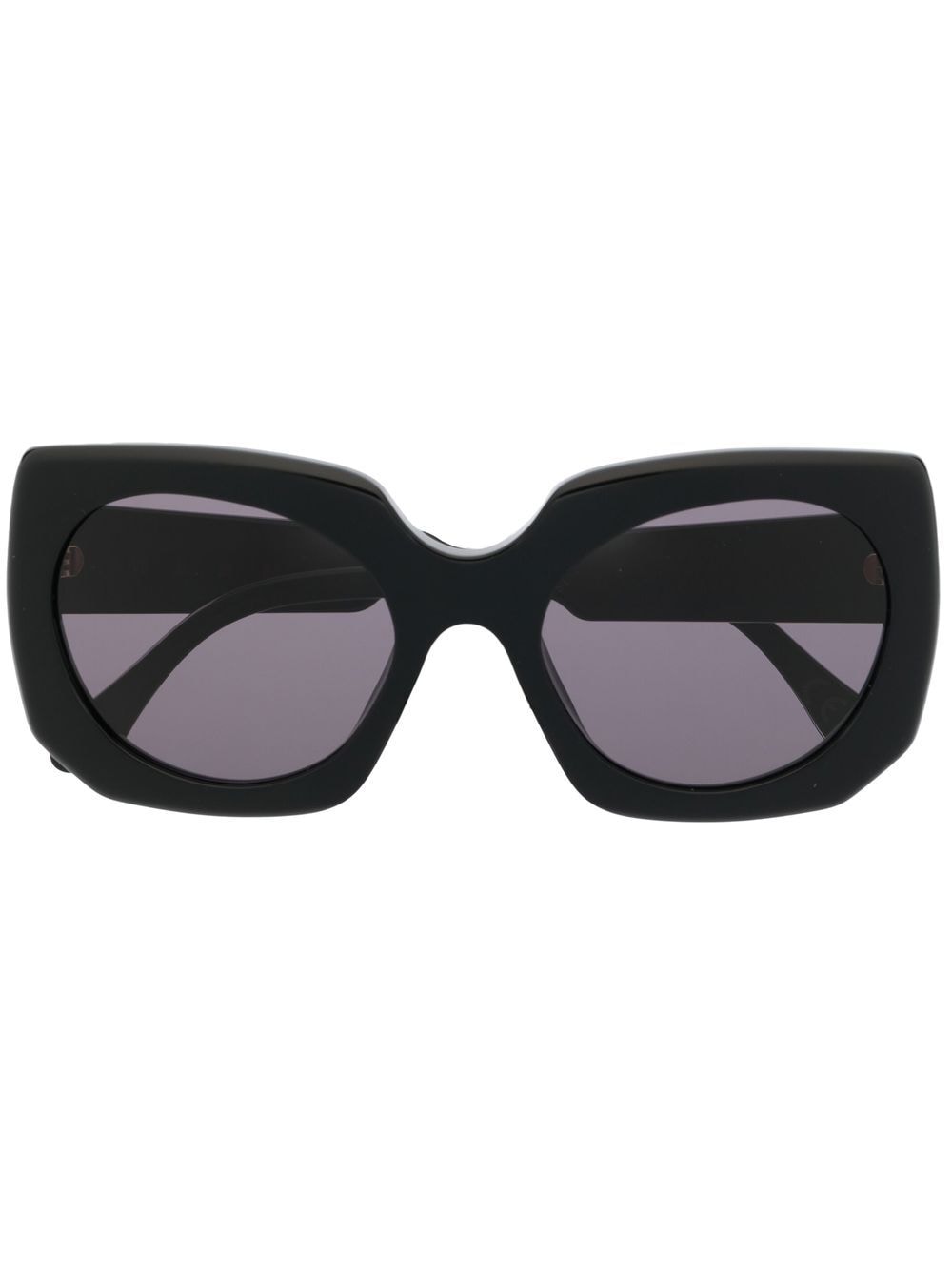 Marni Eyewear Sonnenbrille im Oversized-Look - Schwarz von Marni Eyewear