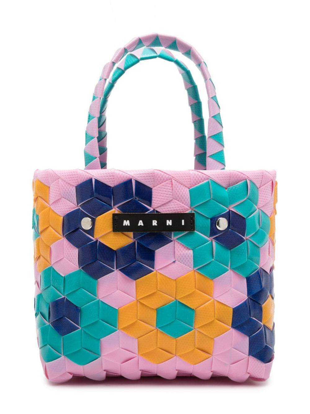 Marni Kids Gewebte Sunflower Handtasche - Rosa von Marni Kids