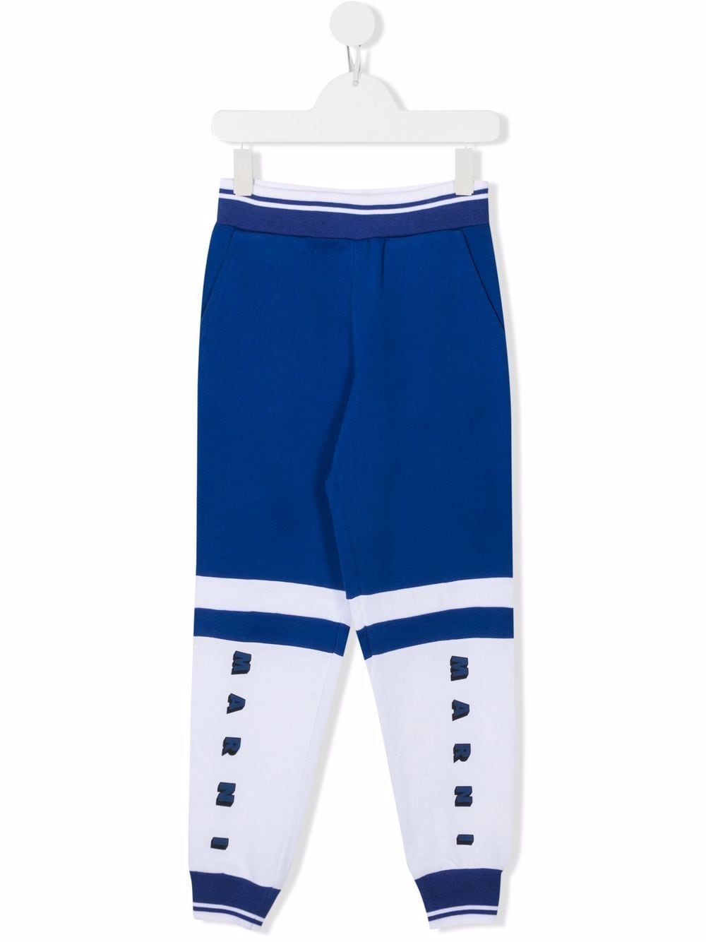 Marni Kids Hose in Colour-Block-Optik - Blau von Marni Kids