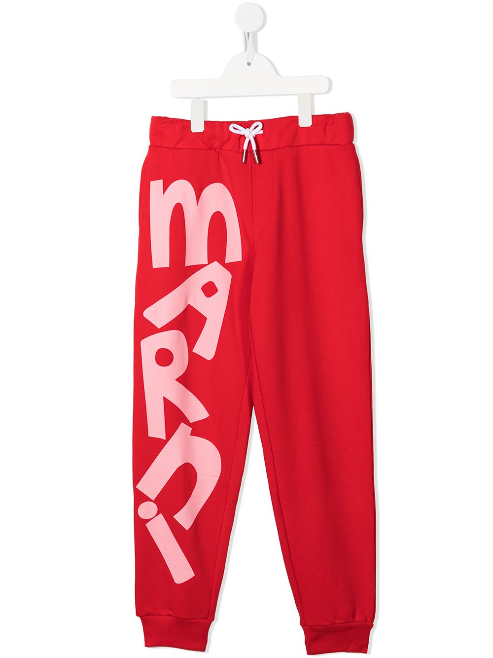 Marni Kids Jogginghose mit Logo-Print - Rot von Marni Kids