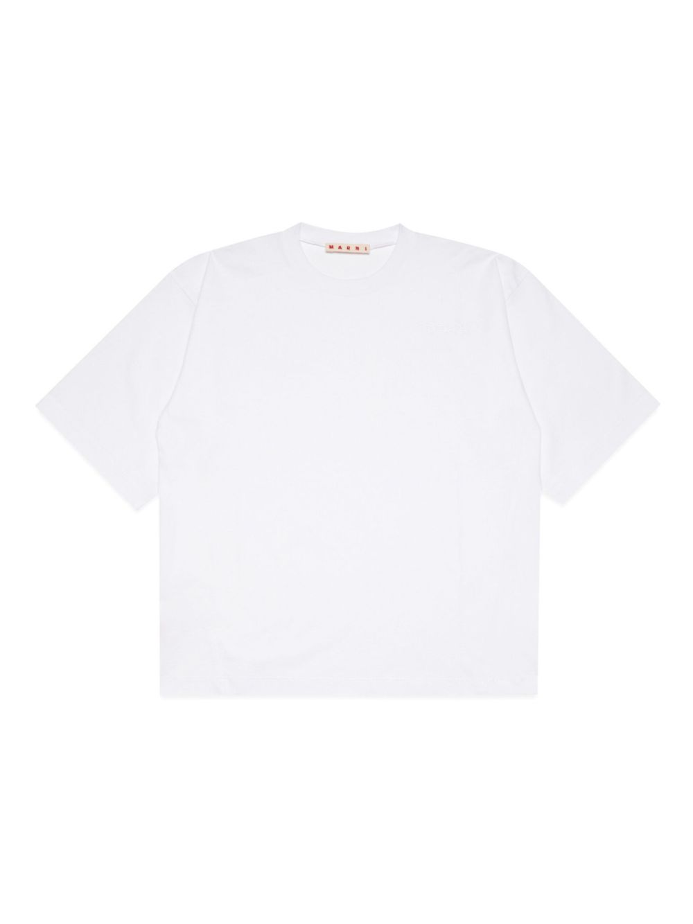 Marni Kids Klassisches T-Shirt - Weiß von Marni Kids