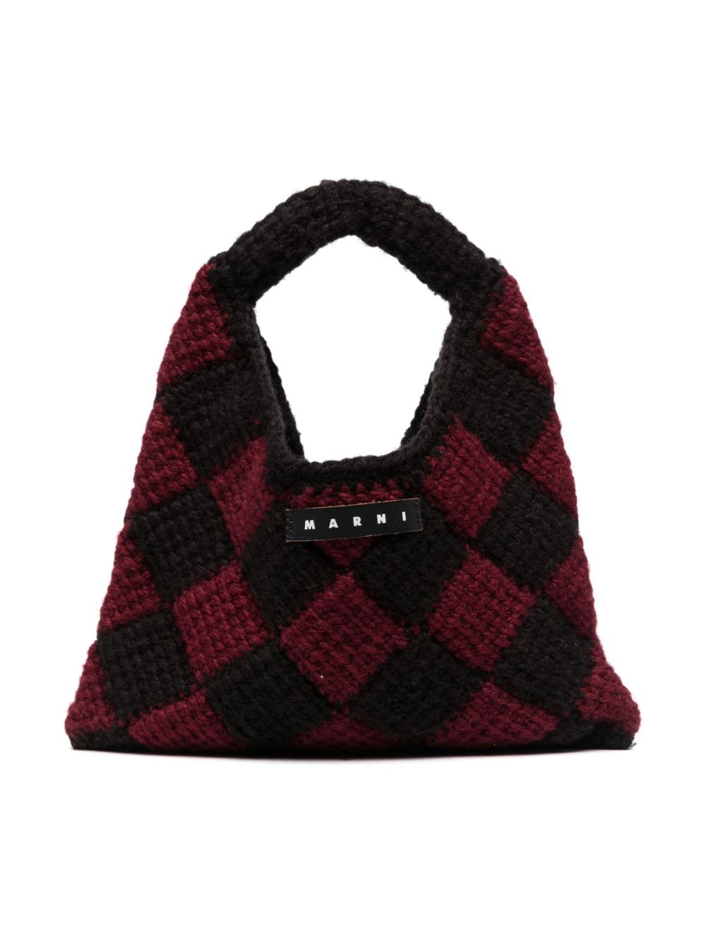 Marni Kids Gehäkeltes Diamond Shopper - Rot von Marni Kids