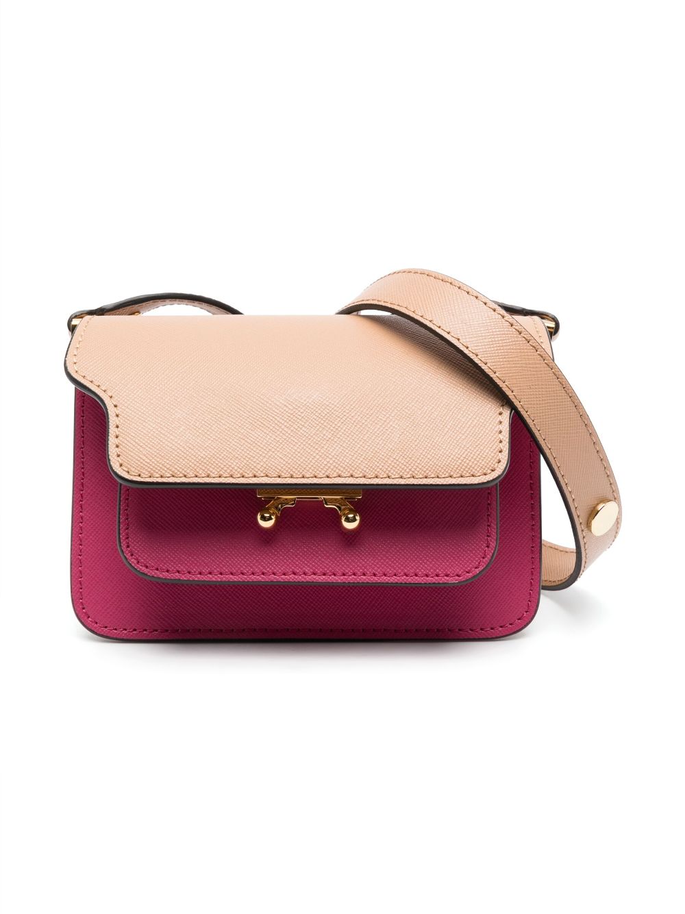 Marni Kids Schultertasche in Colour-Block-Optik - Rosa von Marni Kids