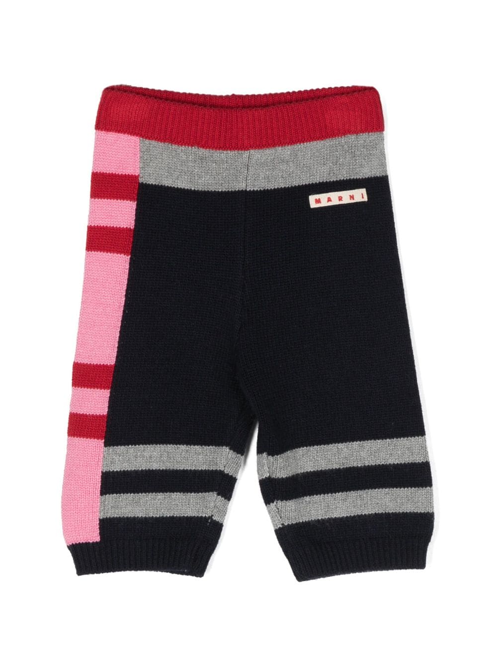 Marni Kids Shorts in Colour-Block-Optik - Blau von Marni Kids