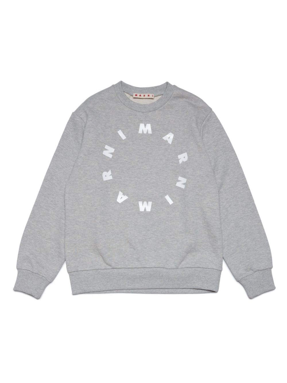 Marni Kids Sweatshirt mit Logo-Print - Grau von Marni Kids