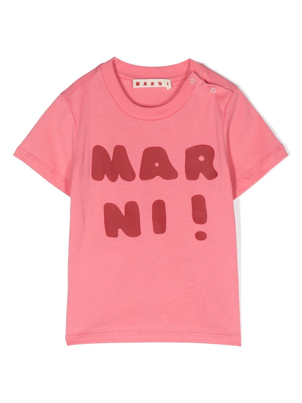 Marni Kids T-Shirt mit Logo-Print - Rosa von Marni Kids